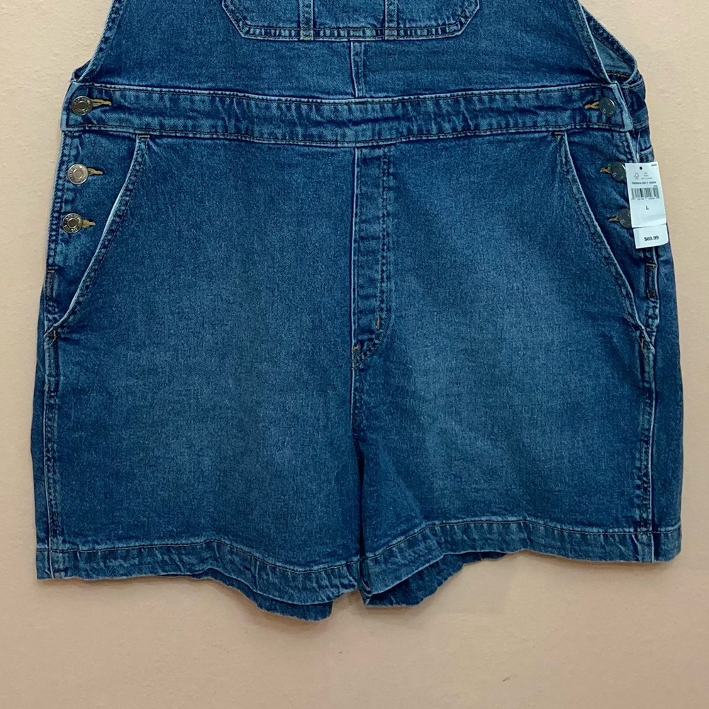 GAP Factory Denim Shortalls - Picture 3 of 5